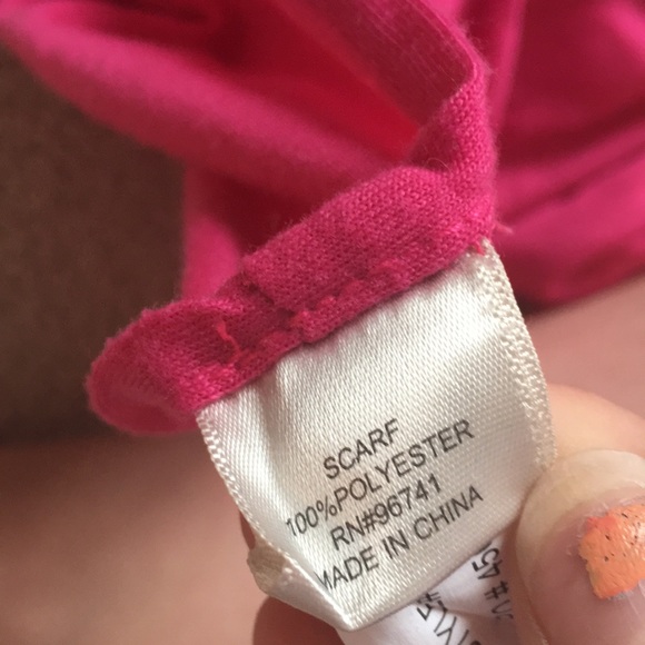 Pink Infinity Scarf - Picture 2 of 2